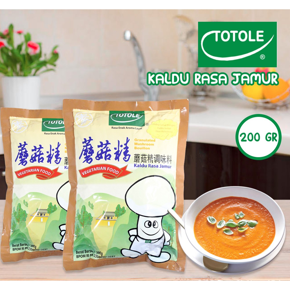 

TOTOLE KALDU JAMUR 200gr - KALDU VEGETARIAN / VEGAN - MOKUCING - MUSHROOM BOUILLON