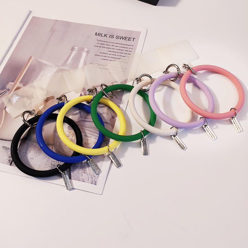 Tali Lanyard Handphone Universal Bahan Silikon Anti Hilang LIUXIN