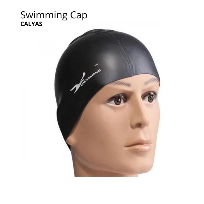 Topi Renang Silicone Swim Cap