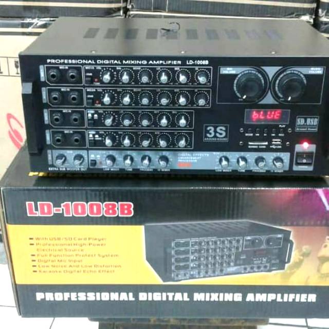 power mixer amplifier ATL 8 Channel LD-1008B