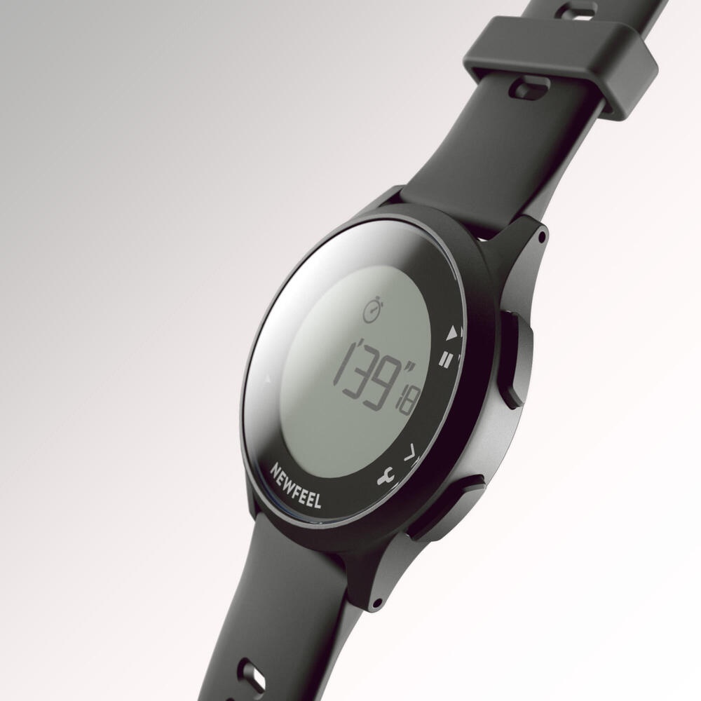 Decathlon Kalenji Jam Tangan Atw100 - Hitam - 8539879 ***-2