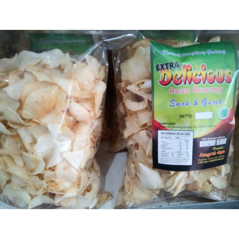 

Keripik Singkong Gadung Delicious