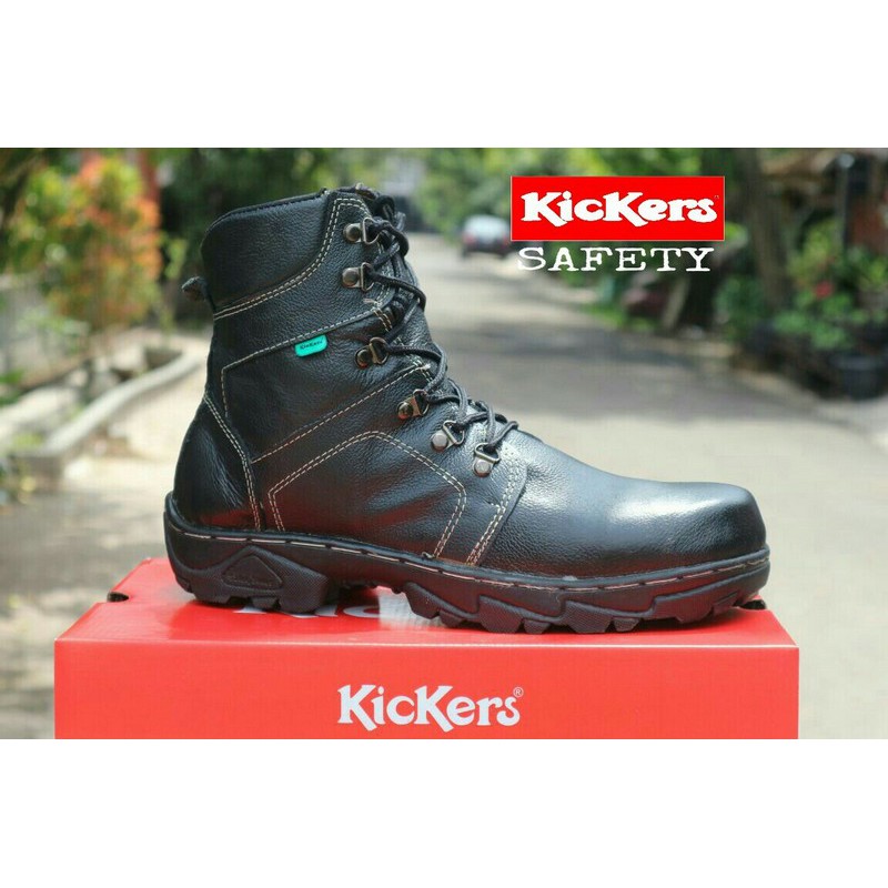 SEPATU SAFETY UJUNG BESI FILA PDL PDH TNI POLRI PROYEK LAPANGAN INDUSTRI KERJA DISKON TERMURAH GAYA
