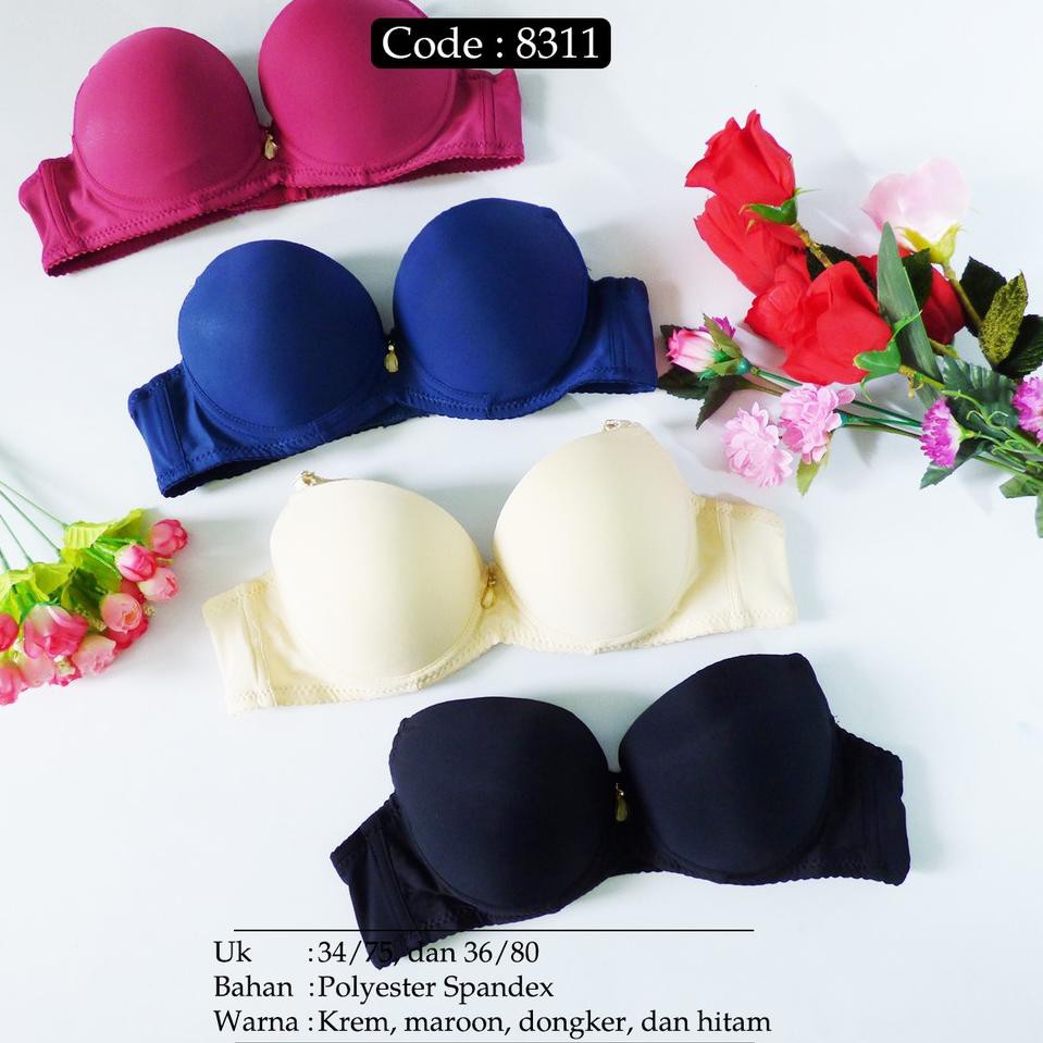 SALEE.. Bra BH Kawat Dewasa Busa Tebal #8311 - Gasp