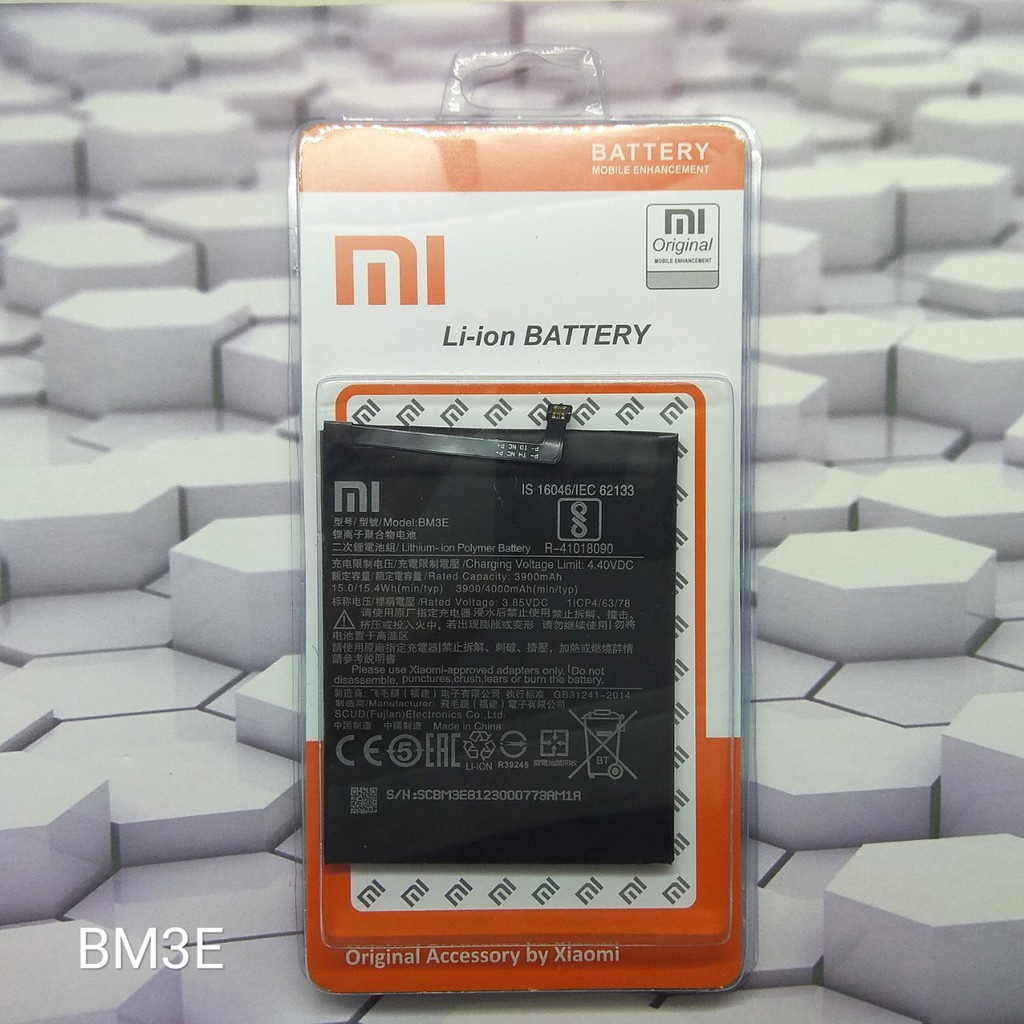 Baterai Batre Xiaomi MI 8 BM 3E Xiaomi MI 8 BM3E Batre Battery Xiaomi Original