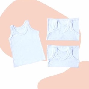 MEGA Baby Wear - Singlet Bayi / Kaos Dalam Bayi