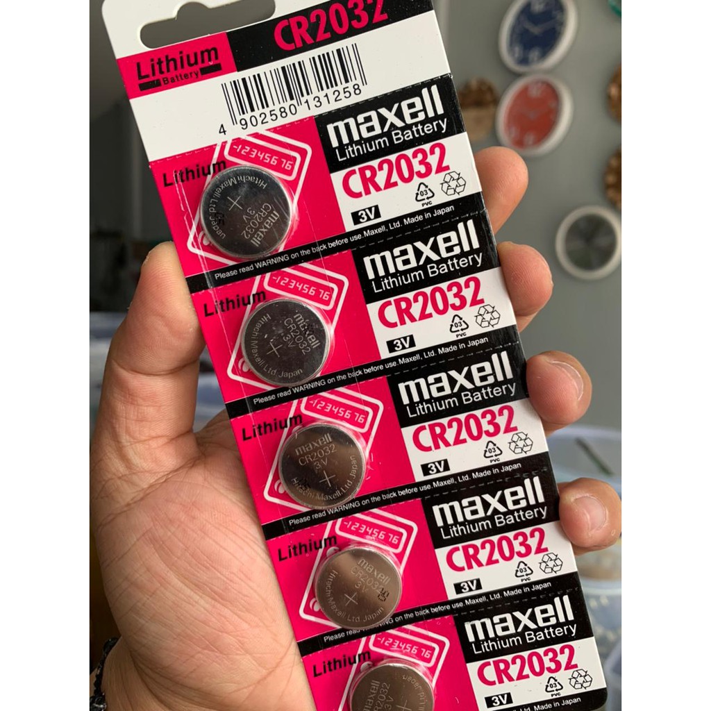 Batre Original maxell CR2032 japan 1pcs