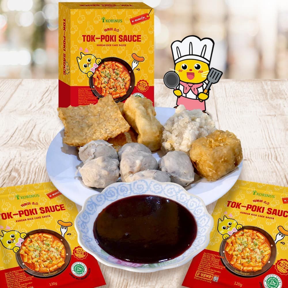 

KORINUS TOKPOKKI SAUCE 200 GR TOKPOKI SAUCE / TTEOKBOKKI SAUCE / TOPOKI SAUCE/ KORINUS K-BUNSIK