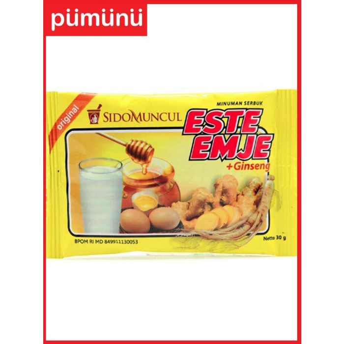 

SIDOMUNCUL STMJ Minuman Energi Minuman Serbuk [1 Toples / 25 Sachet] (BERKUALITAS)
