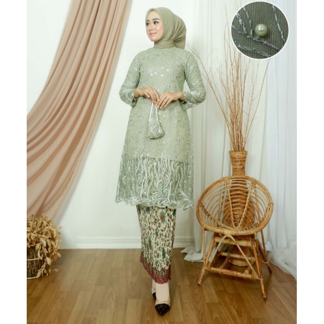 tunik tile tulte tunik kebaya tunik kondangan tunik wisuda tile