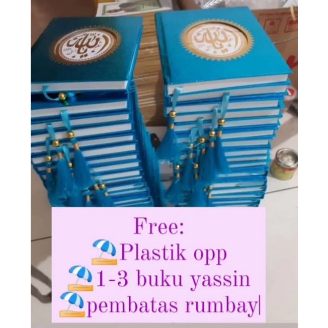 

SURAT YASIN DAN THALIL HARD COVER BUAT //BUAT MENGENANG 40 HARI, 100 HARI, 1000 HARI