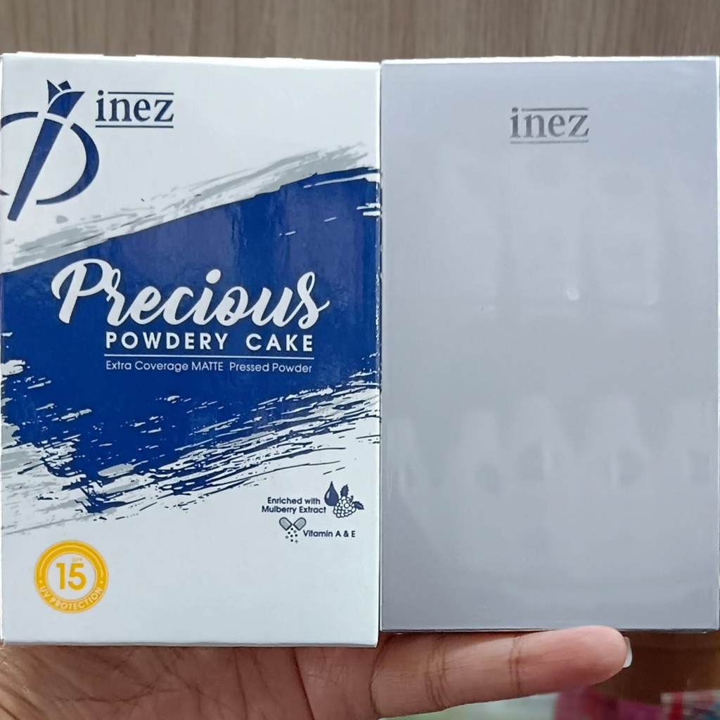 INEZ PRECIOUS POWDERY CAKE (TWO WAYCAKE)NEW KEMASAN