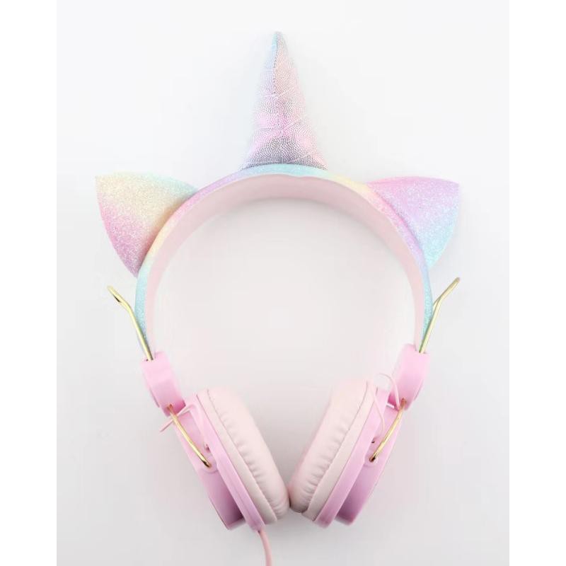 [Brandedbaby] HEADSET ANAK/ HEADPHONE ANAK / HEADPHONE UNICORN ANAK DAN DEWASA