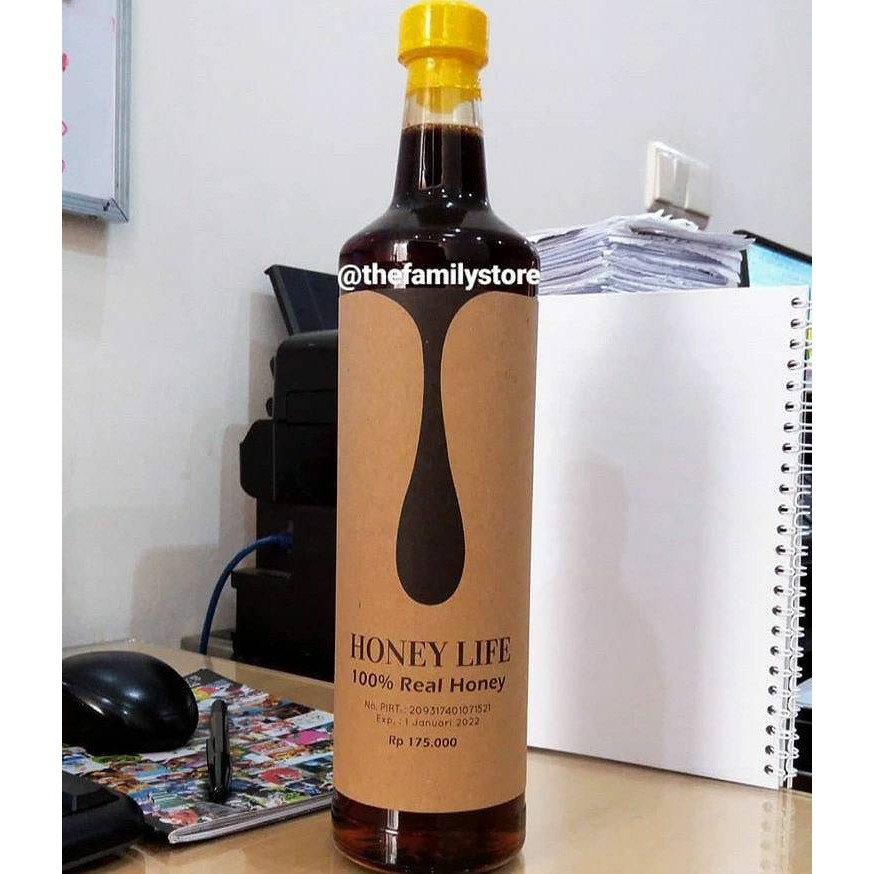 

Honey Life 650ml Madu hutan lebah liar