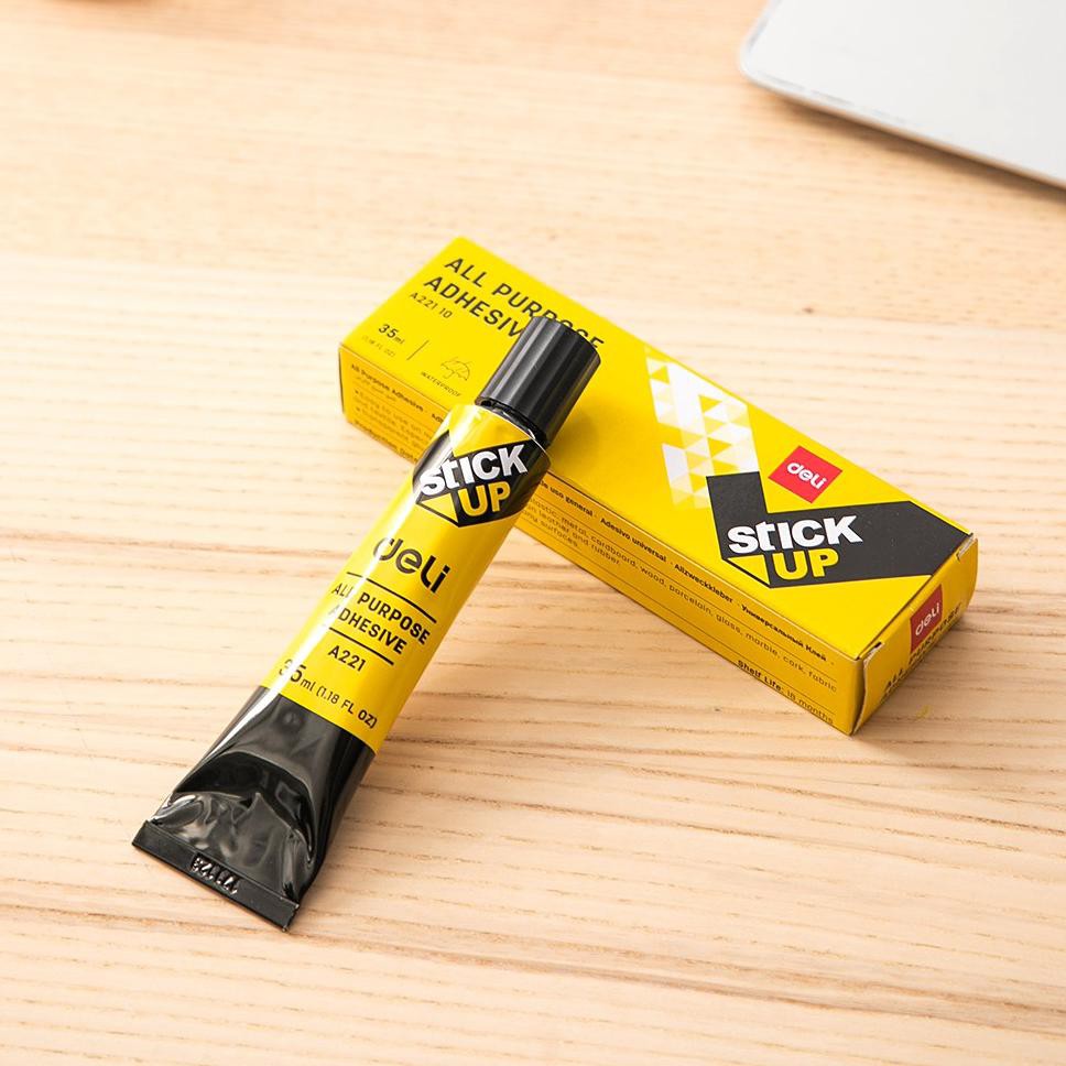 

Tr8Code Deli Lem Perekat Super Glue 35ml transparan tahan air tahan, suhu tinggi EA22110(rekomended)