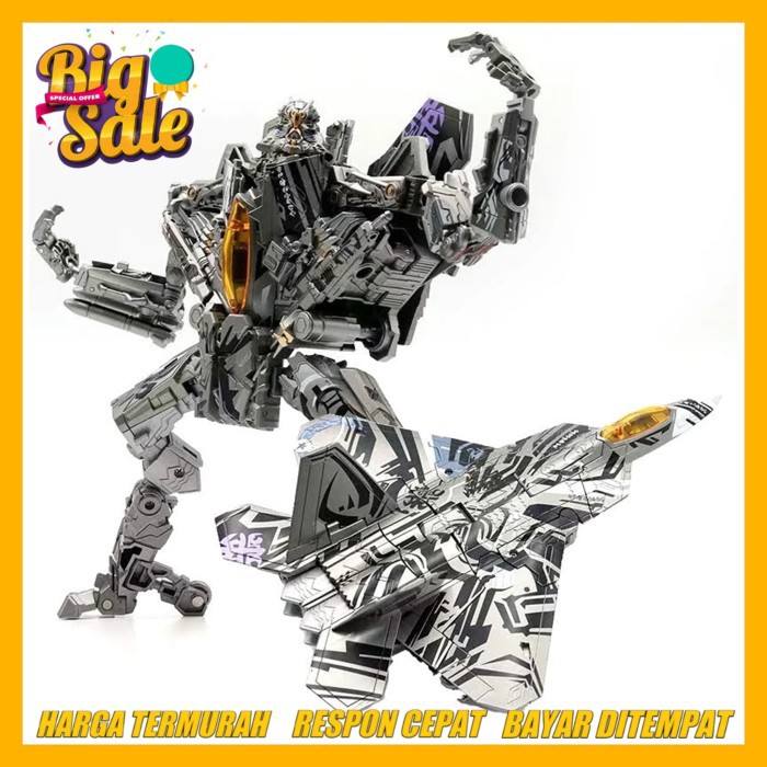 MAINAN TRANSFORMERS ROBOT PESAWAT DERORMATION TOY BMB LS 04S STAR