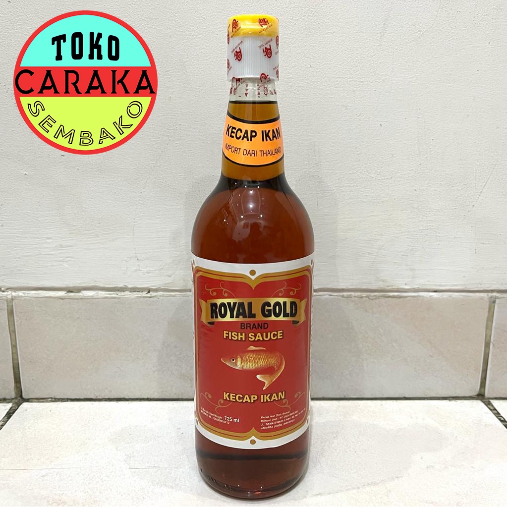 

Kecap Ikan Cap Royal Gold 725ml - Fish Sauce - Botol Besar