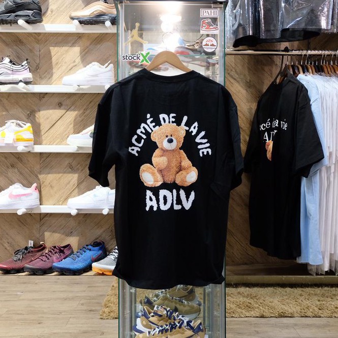 ADLV Brown Bear Black Tee