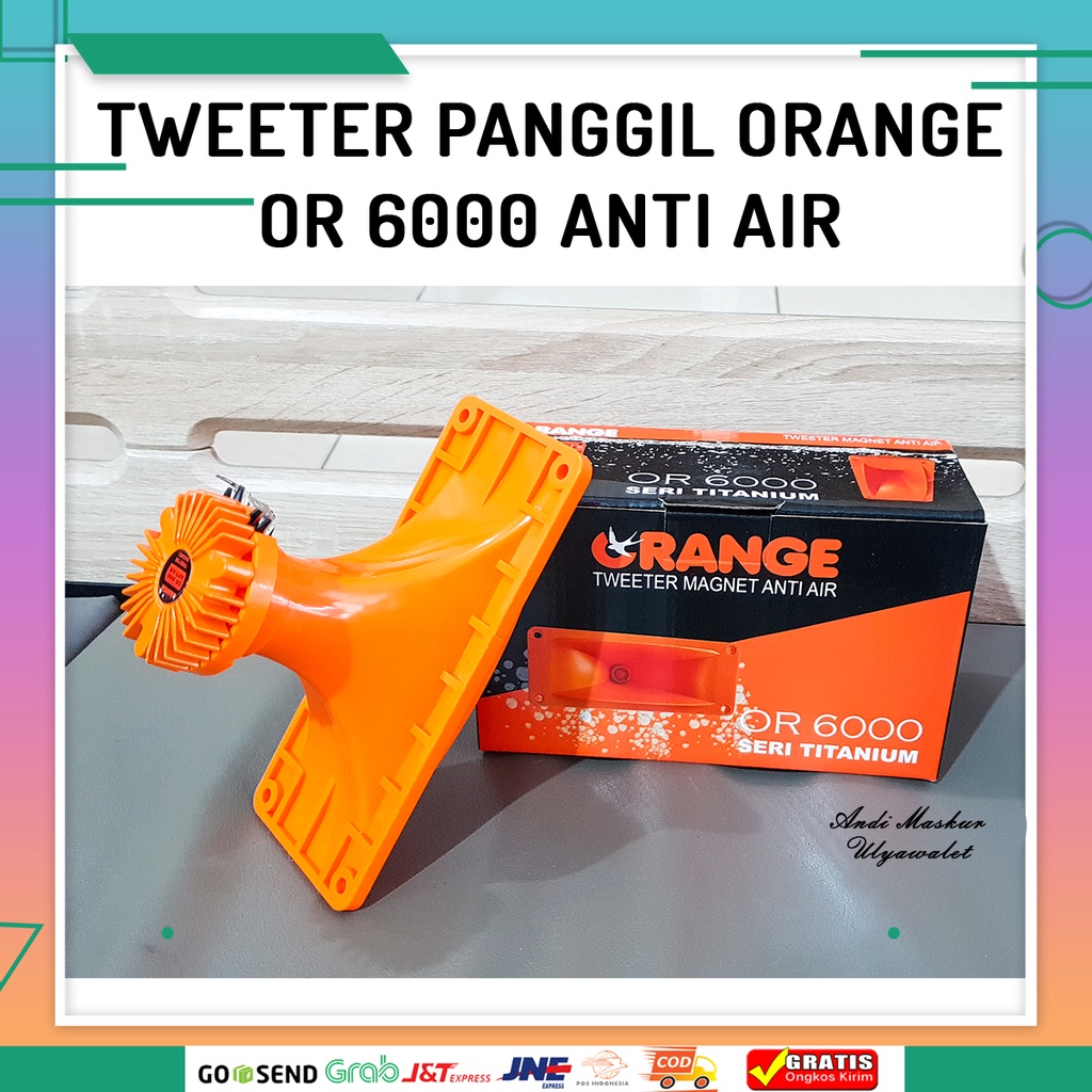 Tweeter walet ORANGE OR 6000 Anti Air tweeter orange 6000