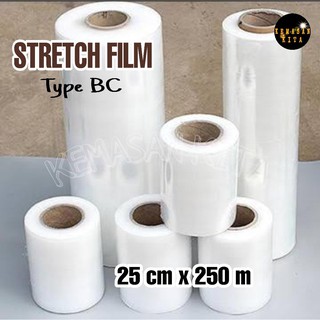 Plastik Stretch Film Plastik Wrapping Segel BC 24 - 25cm x 200 m #0