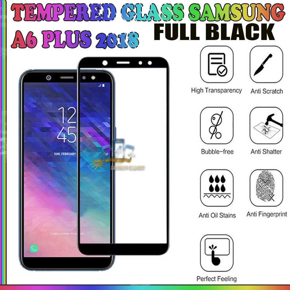 TEMPERED GLASS SAMSUNG A520 SAMSUNG A5 2017 SAMSUNG A6 2018 SAMSUNG A6 PLUS 2018 SAMSUNG A7 2018 ANTI GORES KACA TEMPER GLASS