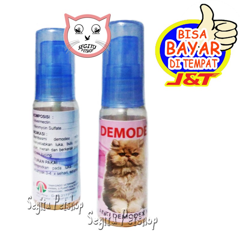 Obat Luka Kucing Bulu Rontok Botak Koreng Jamur Demodex Shopee Indonesia