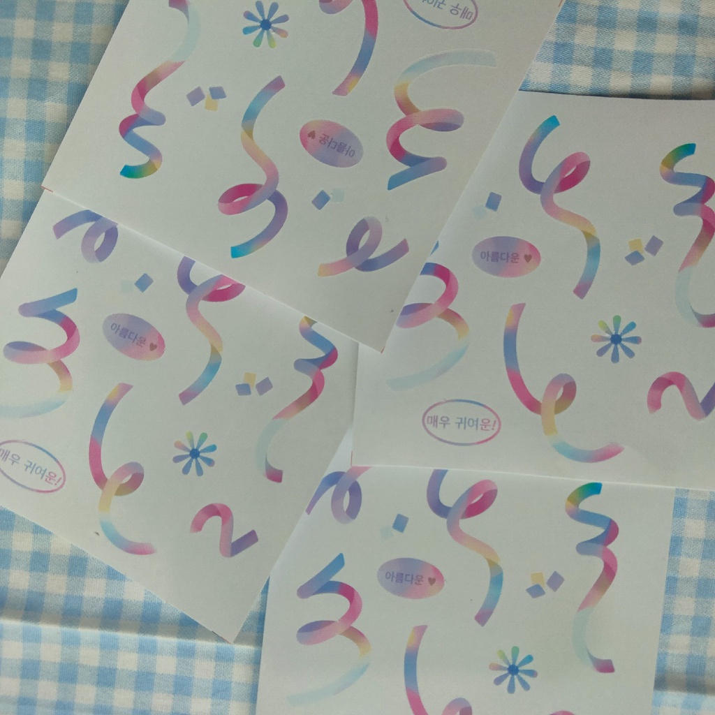 

sticker aesthetic confetti 5 by okashi_store