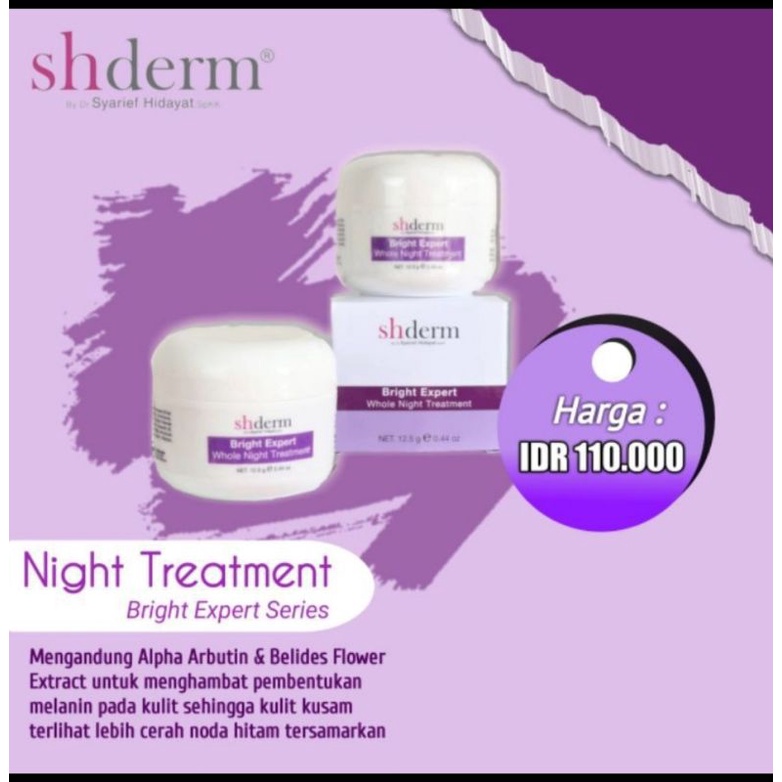 SHDERM NIGHT TREATMENT BE