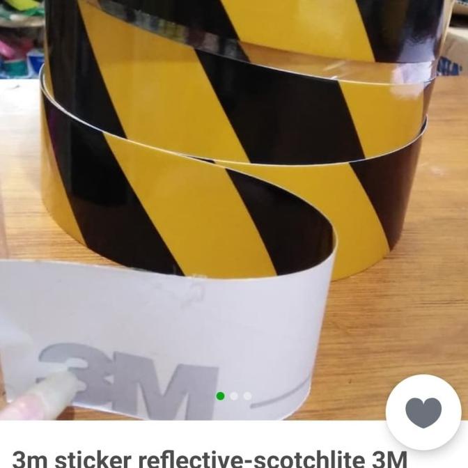 

3M scotch lite 610 yellow black 2"45m