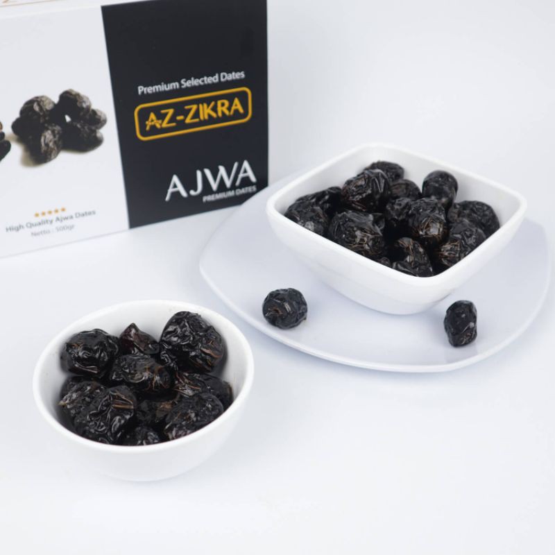 

Kurma Ajwa Azzikra Nabi Premium Madinah AZ AJWA