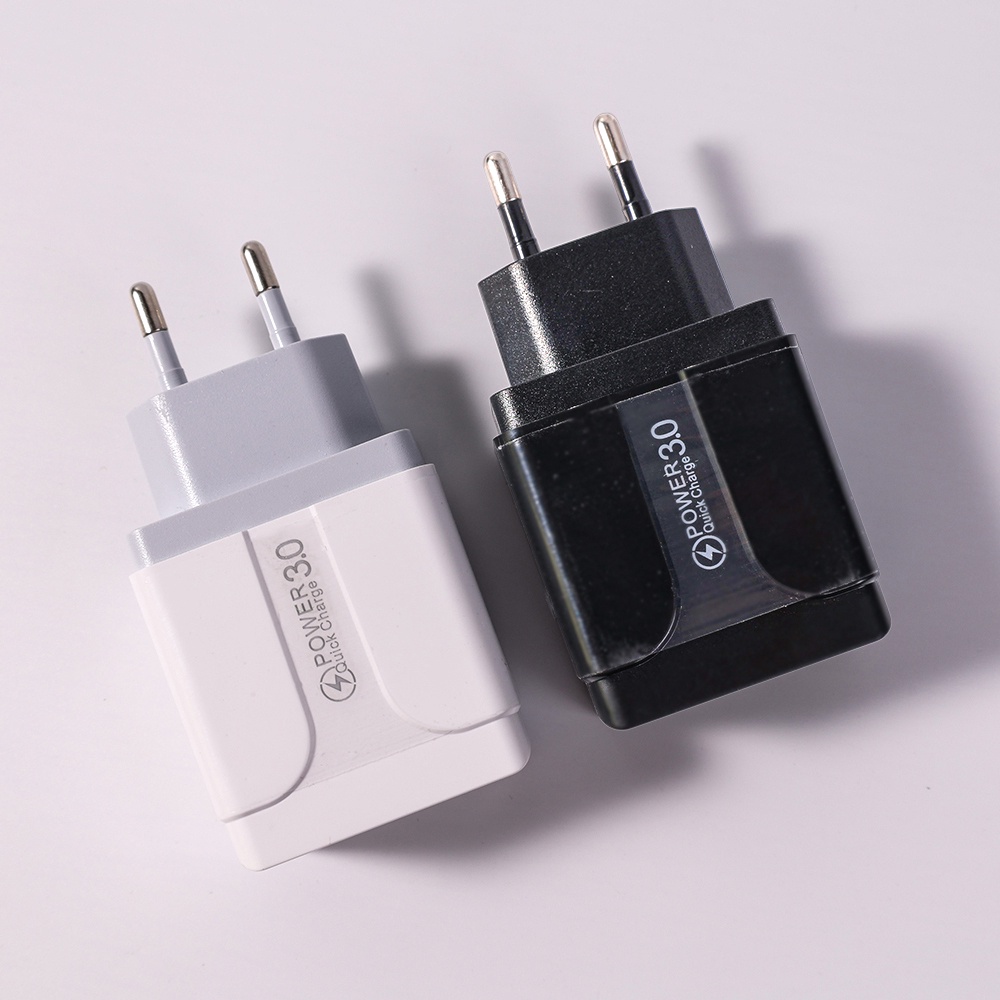 Adapter Charger Usb Portable 5v 4 Lubang Quick Charging Untuk Travel