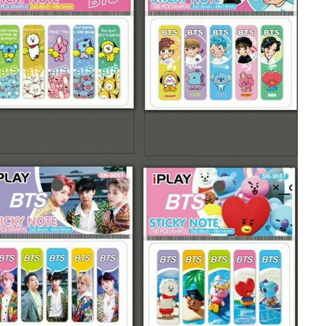 

(yse-491) pembatas plastik bts harga per 4pcs $