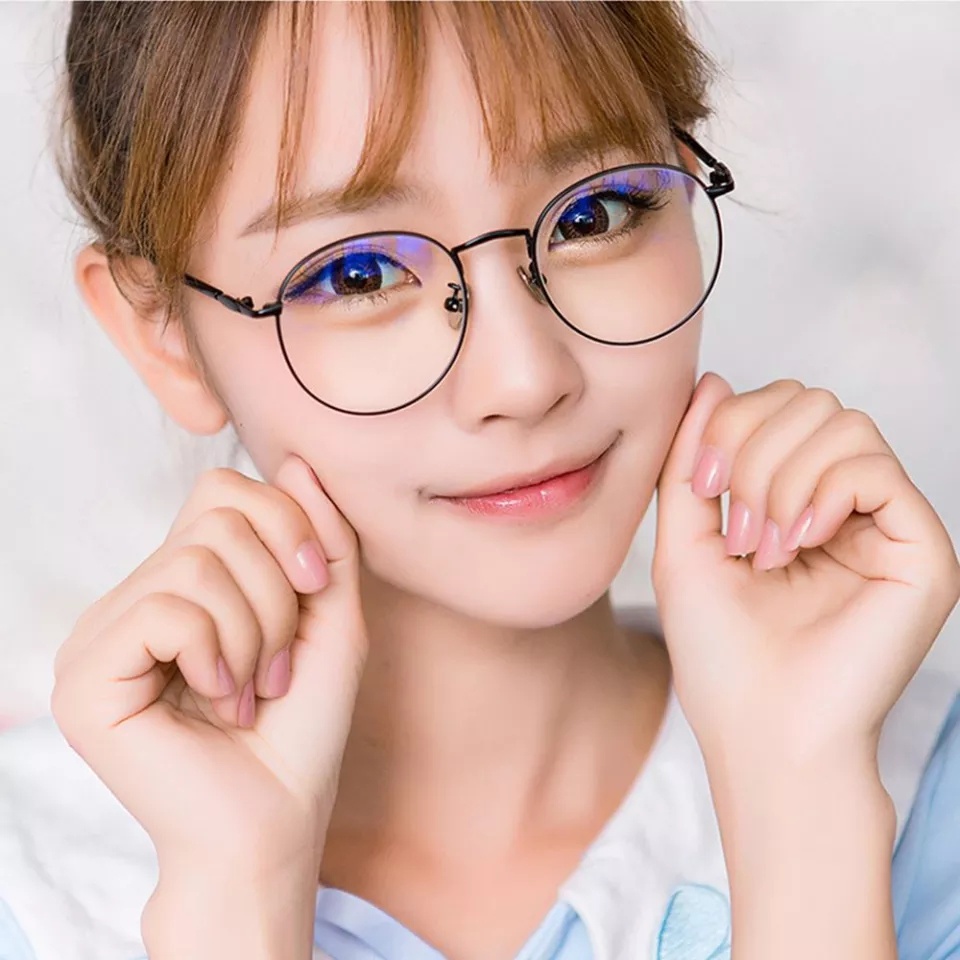 ♥TMALL88♥ Kacamata Lensa Transparan Kacamata Frame Kacamata Unisex KM11