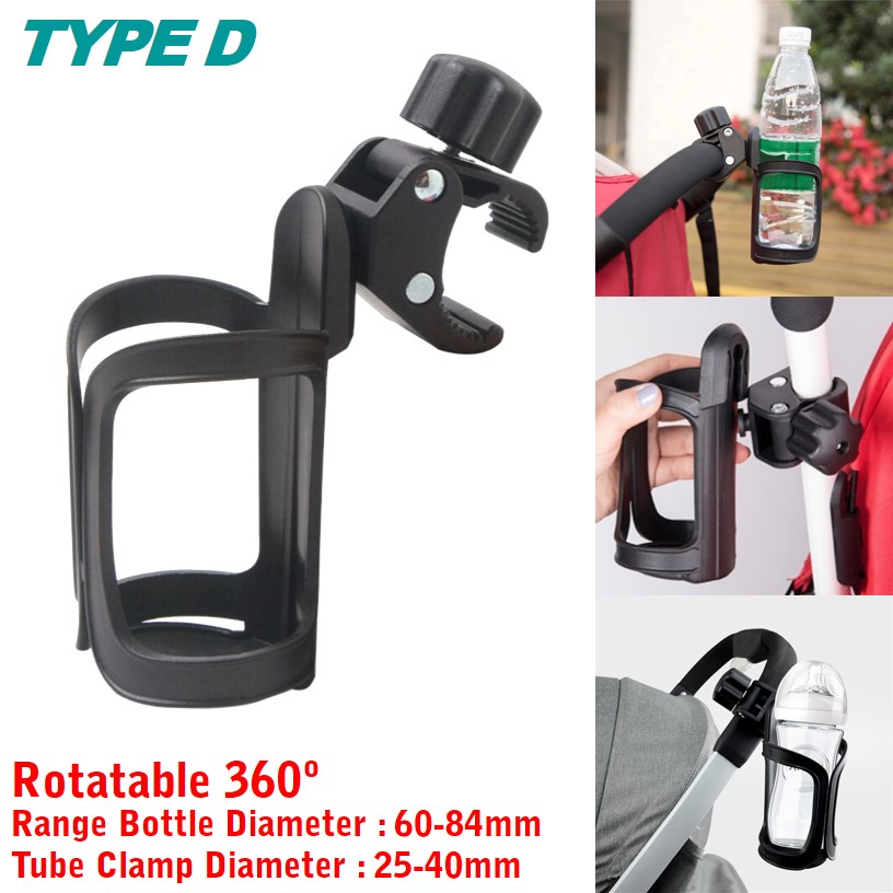 YGRETTE - UNIVERSAL Holder Botol ROTATABLE Minum Sepeda Bicycle Stroller Seatpost Frame Downtube Handlebar