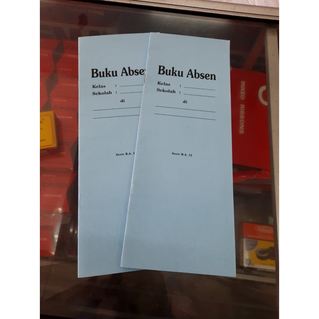 

Buku Kerja Absensi (BA-12)40 Buku Kantor