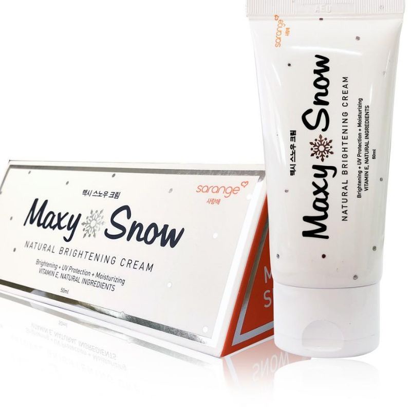 SARANGE Maxy Snow Natural Brightening Cream