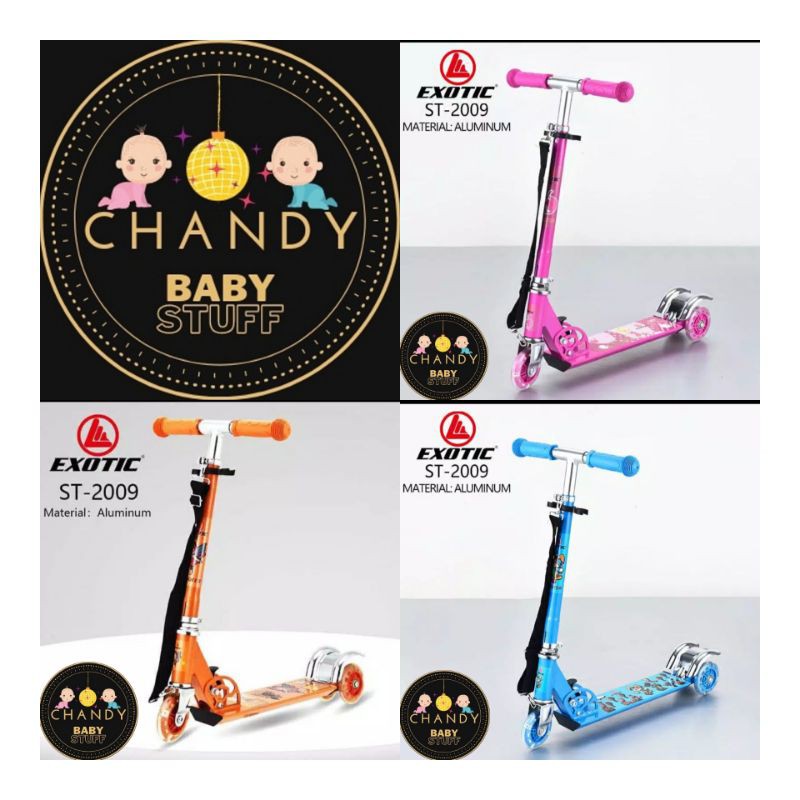 SCOOTER ANAK/SKUTER ANAK EXOTIC ET HB 001,HB 008, HB 003, HB 006, HB 203,ST 2009,ST 8147