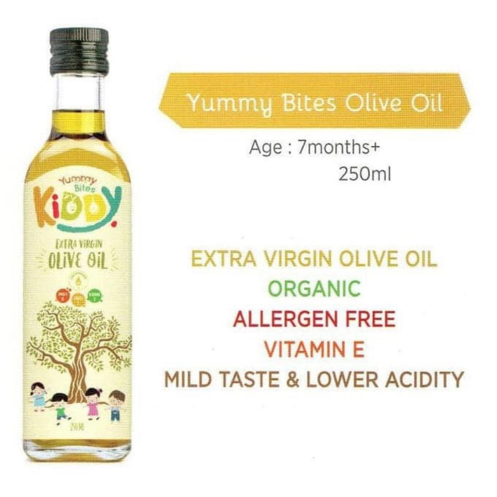 

Extra Virgin Olive Oil Yummy Bites Kiddy Minyak Zaitun Sehat Termurah