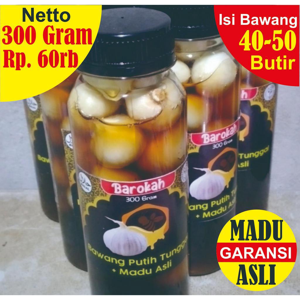 

Madu Asli Bawang Lanang / Madu Asli Bawang Putih Tunggal Barokah 300gram Black Garlic Madu
