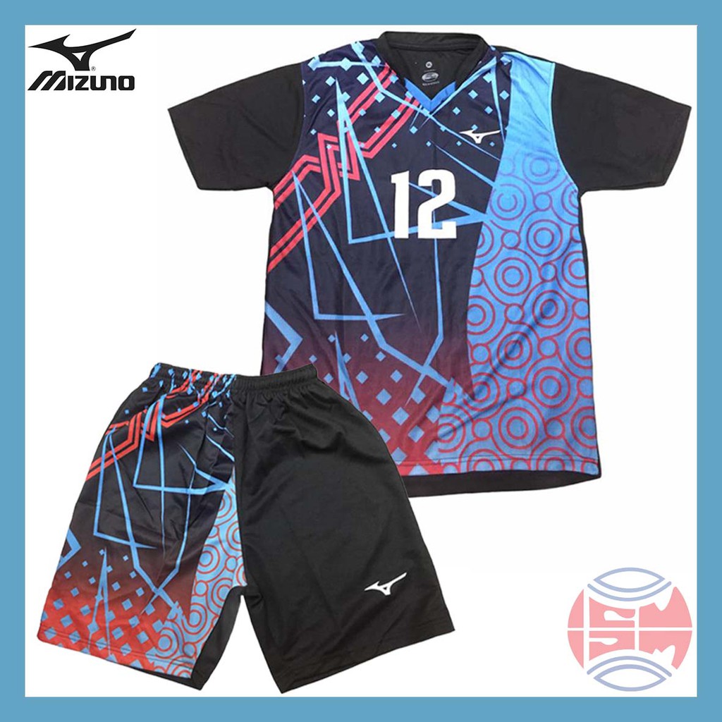 Baju Voli Tim 1 Set Cowok Mizuno