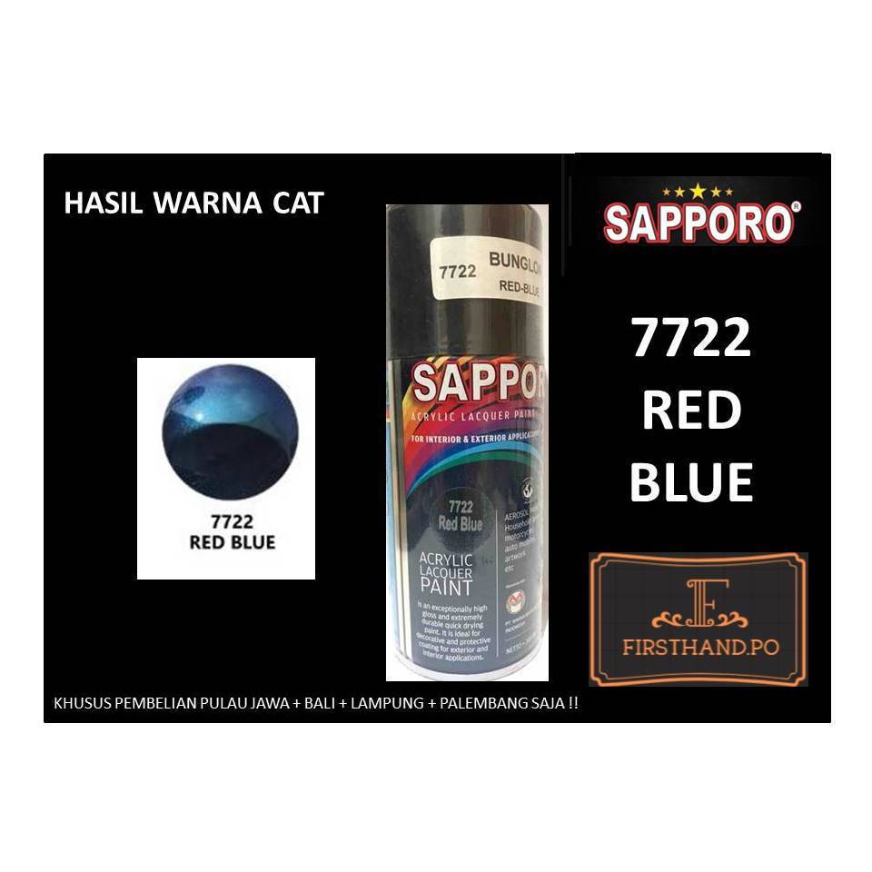 Sapporo Bunglon 7722 Red Blue / Pilok / Pylox / Pilox 300 ml
