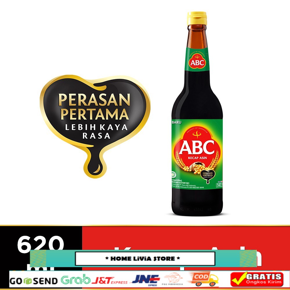 

ABC Kecap Asin 620 ml