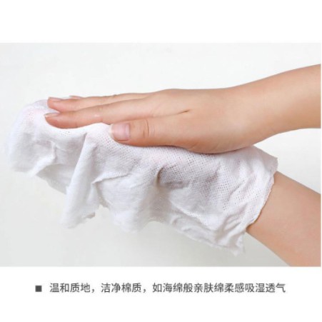 Tissue Handuk Mini Permen Travelling Liburan Kompress Towel Portable per 5 pcs