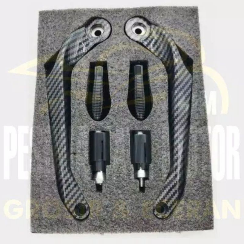 Proguard karbon handguard carbon Universal /pelindung stang semua motor