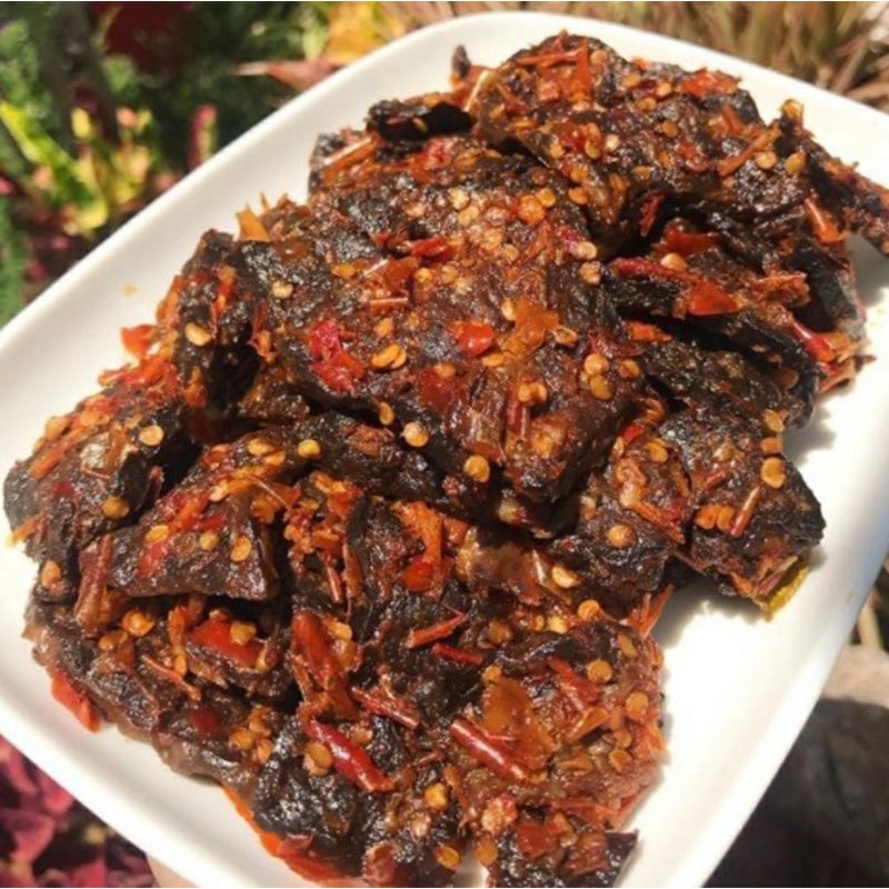 

Dendeng Badaruak (Kering) Balado