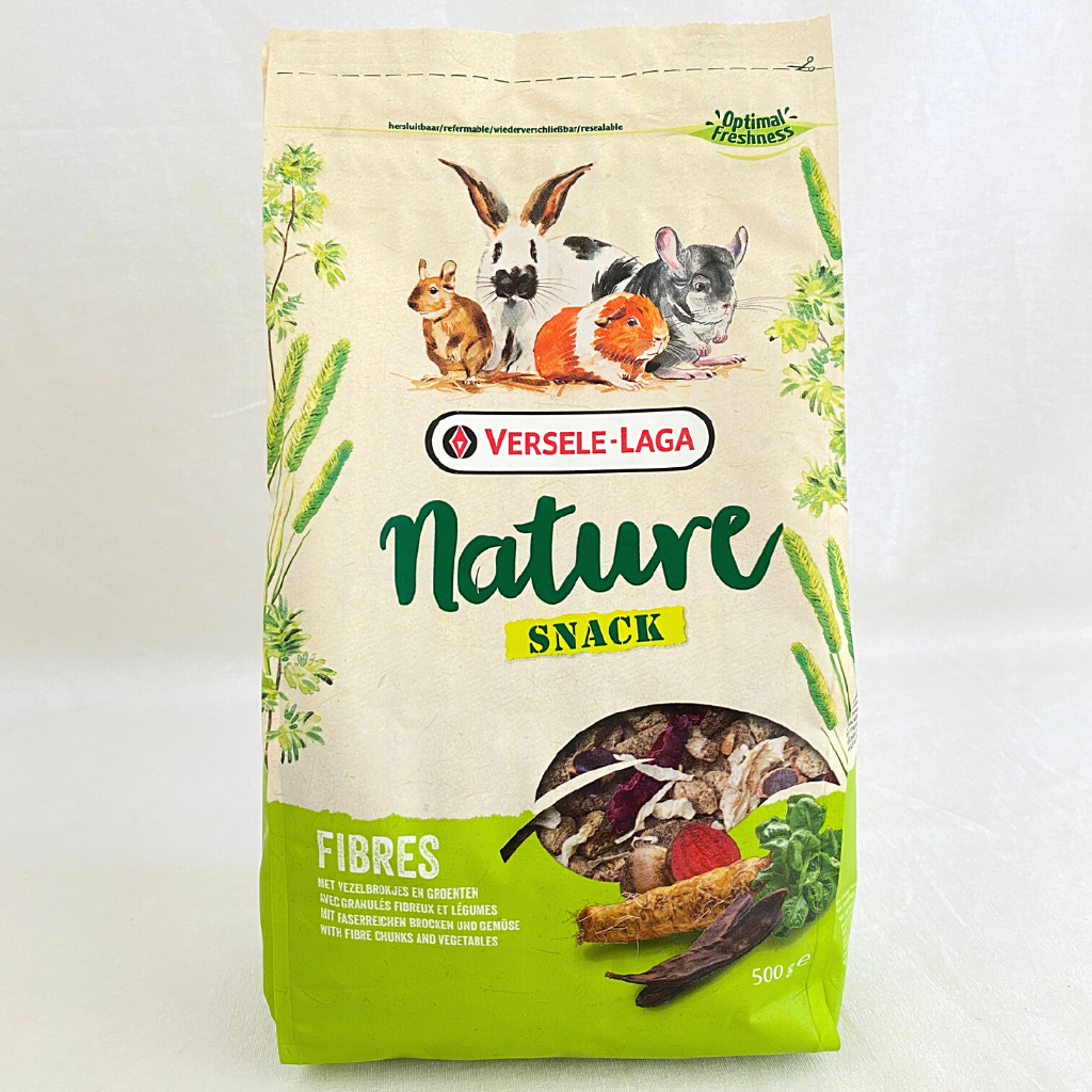 

VERSELELAGA Snack Kelinci Nature Snack FIBRES 500g