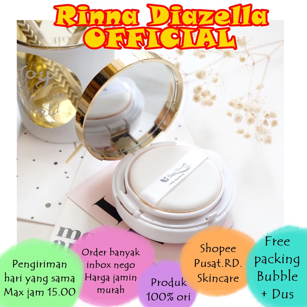 CC Air Cushion Glowing Rinna diazella/ CC cushion rinna diazella