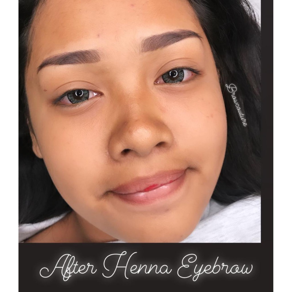 Henna Eyebrow Colour Lightbrown /Darkbrown brown/abu best seller