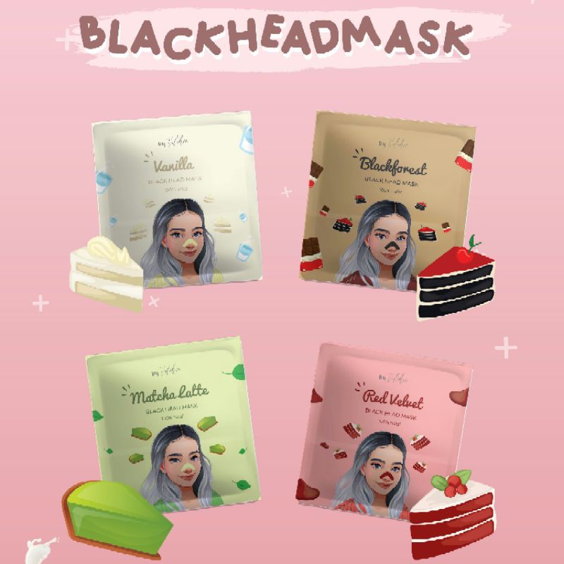 [DIST RESMI] MASKER KOMEDO / BLACKHEAD MASK BY VILCHIC