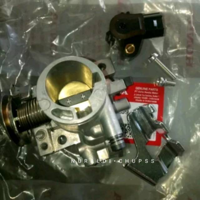 KARBURATOR INJEKSI THORTLE THROTLE THROTTLE BODY VARIO 150 ORIGINAL HONDA K59-A11